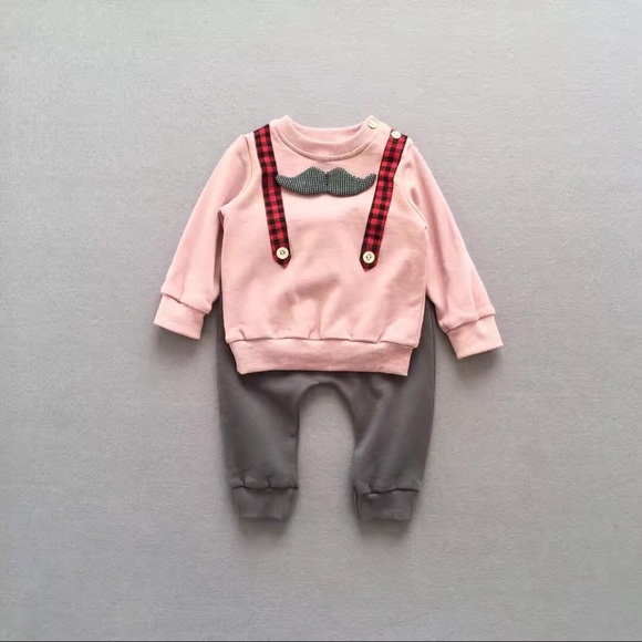 Mustache Appliquéd 2SET - Picture 8 of 8